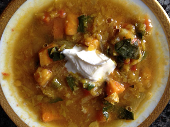 The First Recipe of 2016 is a Hearty One: COTR Lentil Soup