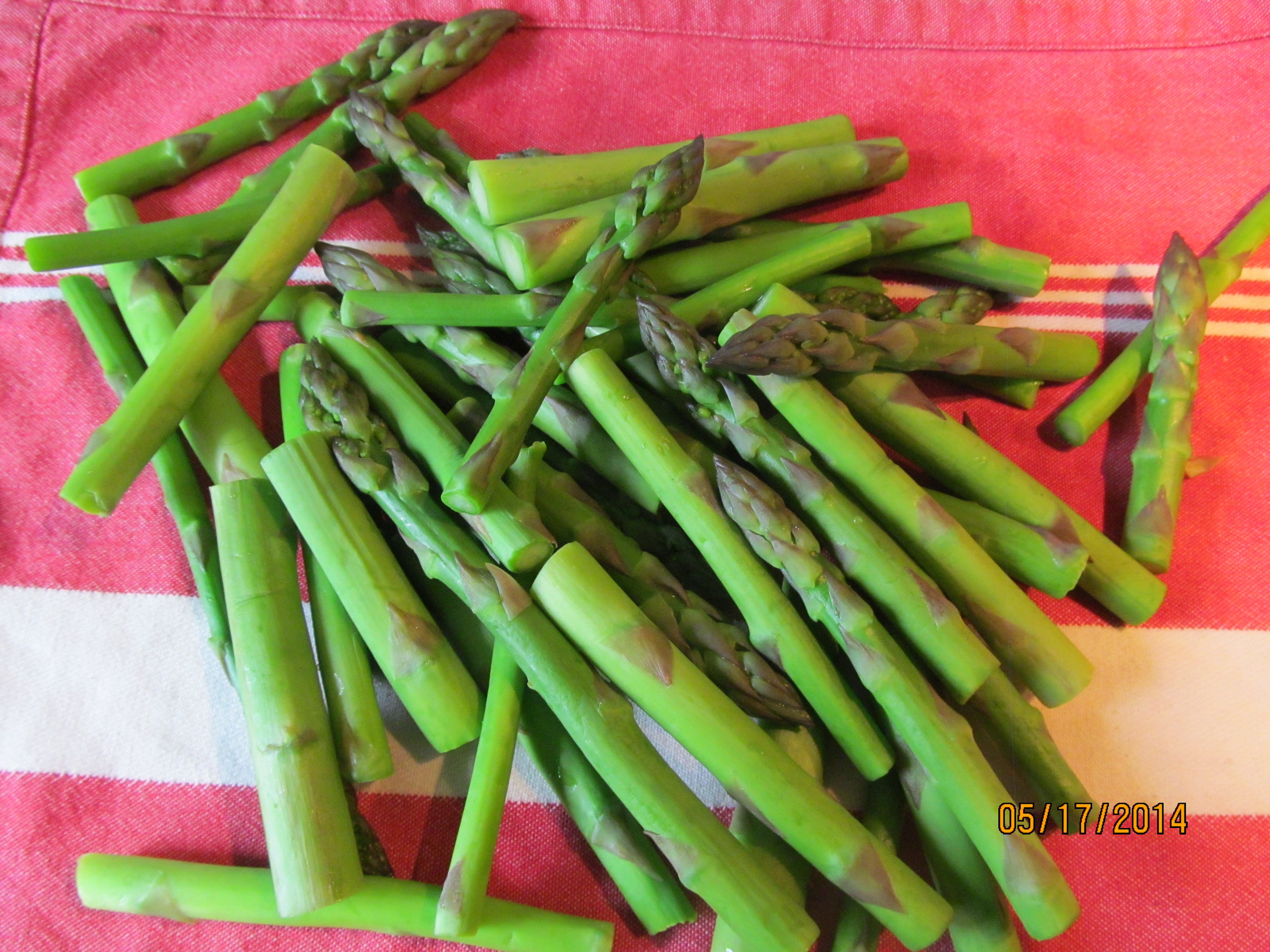 Food Tip: Blanch/Freeze Asparagus Now