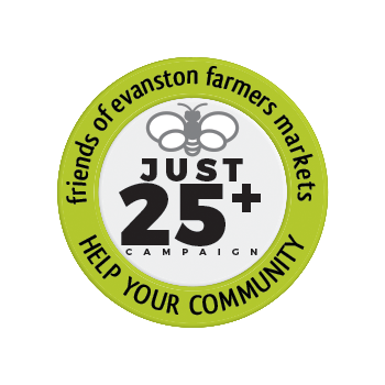 More people need our help than ever before. Contribute to Just25+. Fight food insecurity in Evanston.