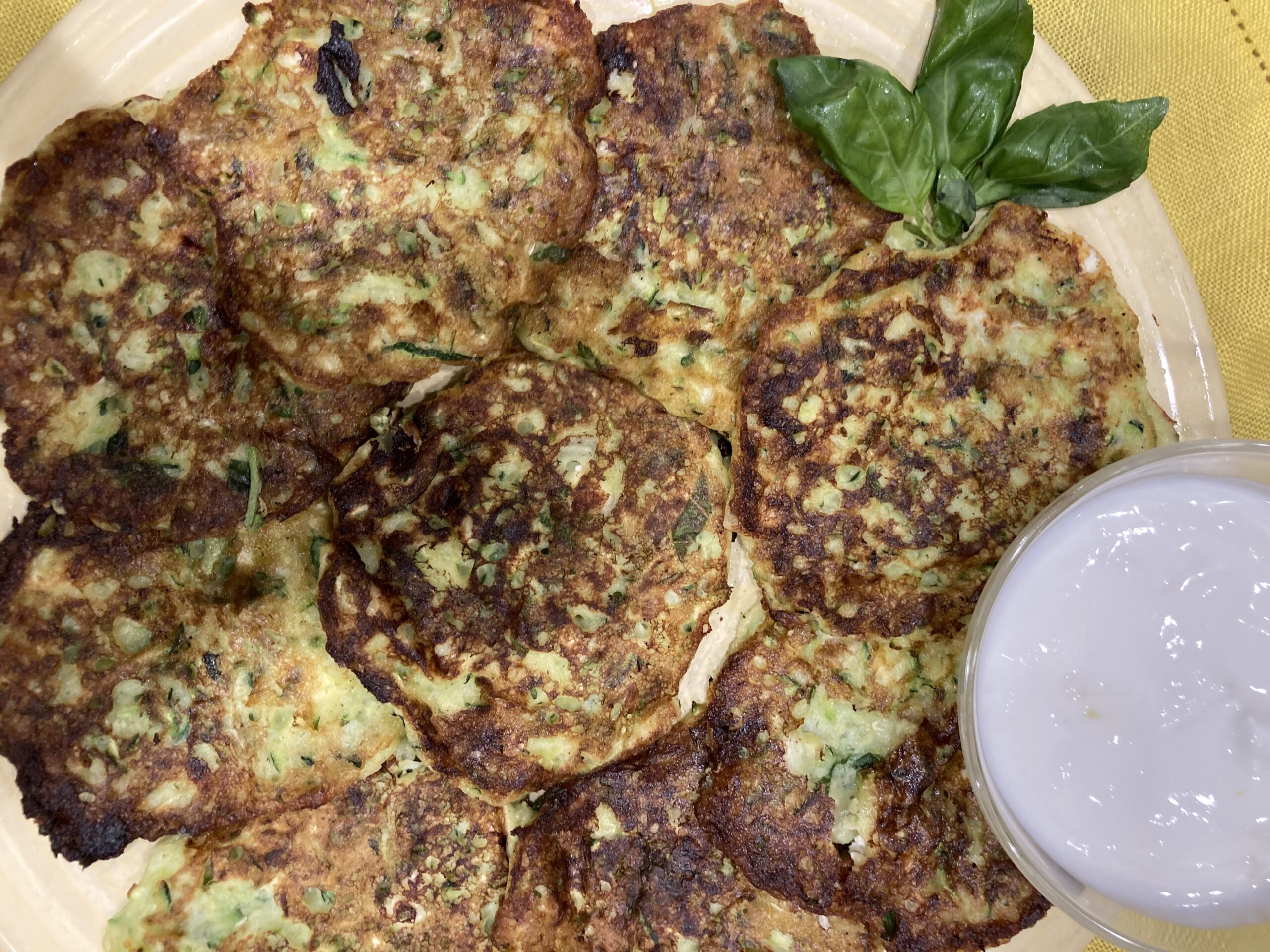 Savory Zucchini Pancakes