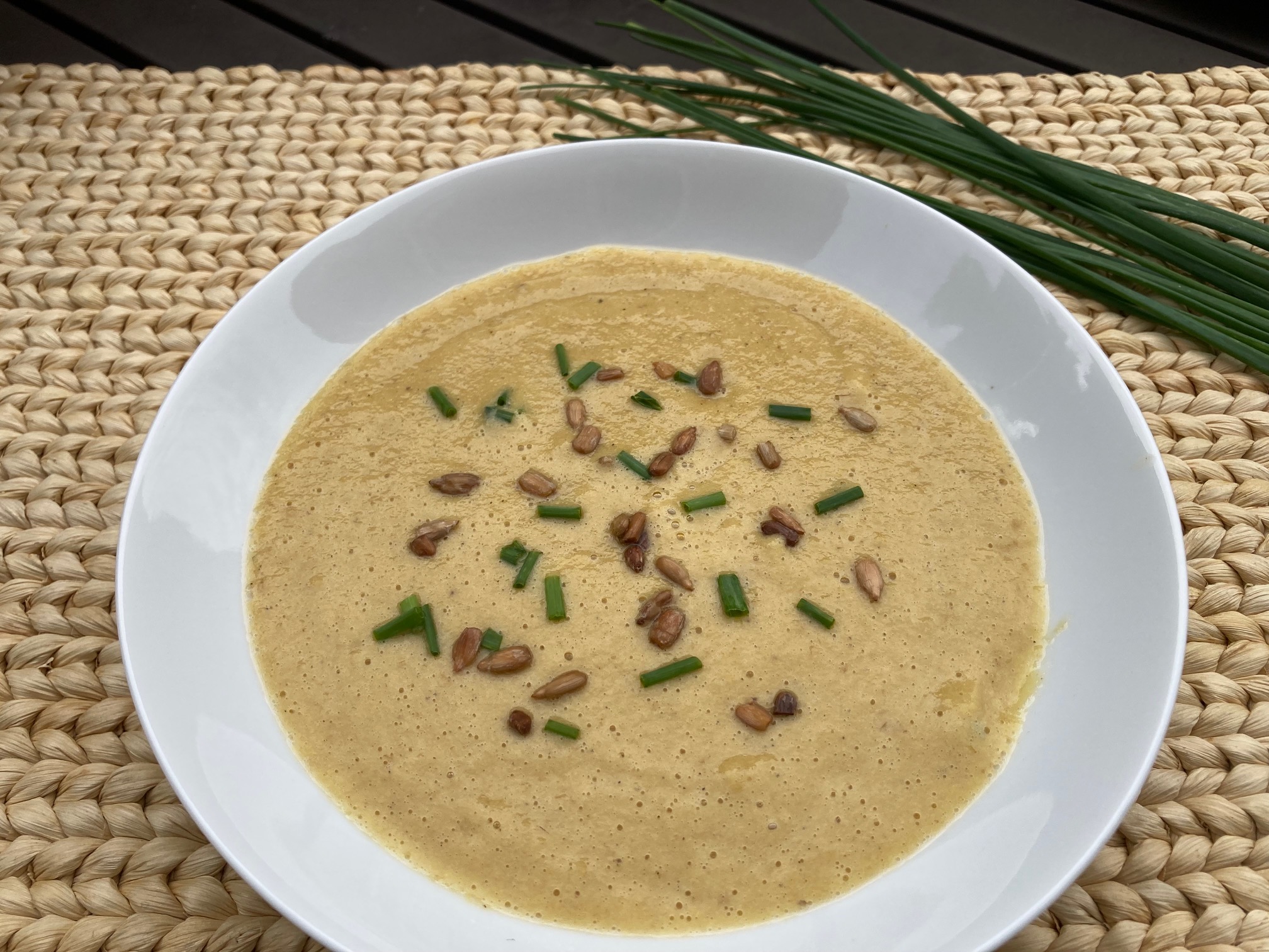 Corn Soup – courtesy of Chef D’Andre Carter of Soul & Smoke