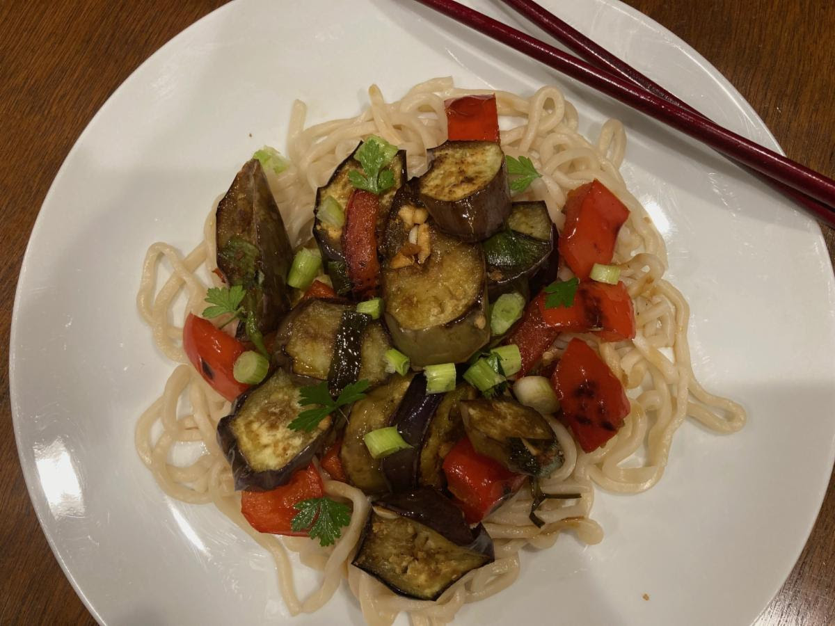 Japanese Eggplant Stir Fry