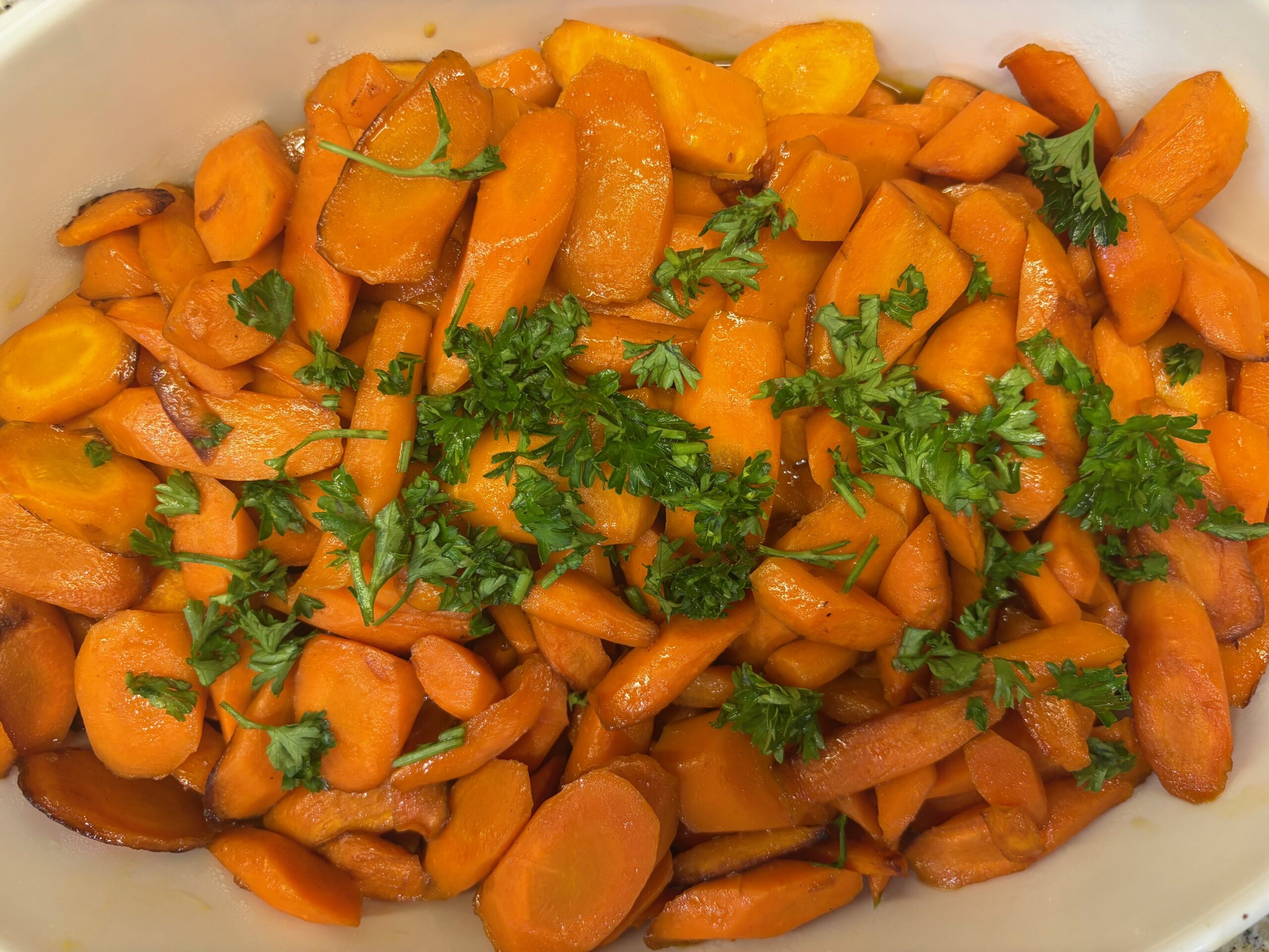 Bourbon Glazed Carrots