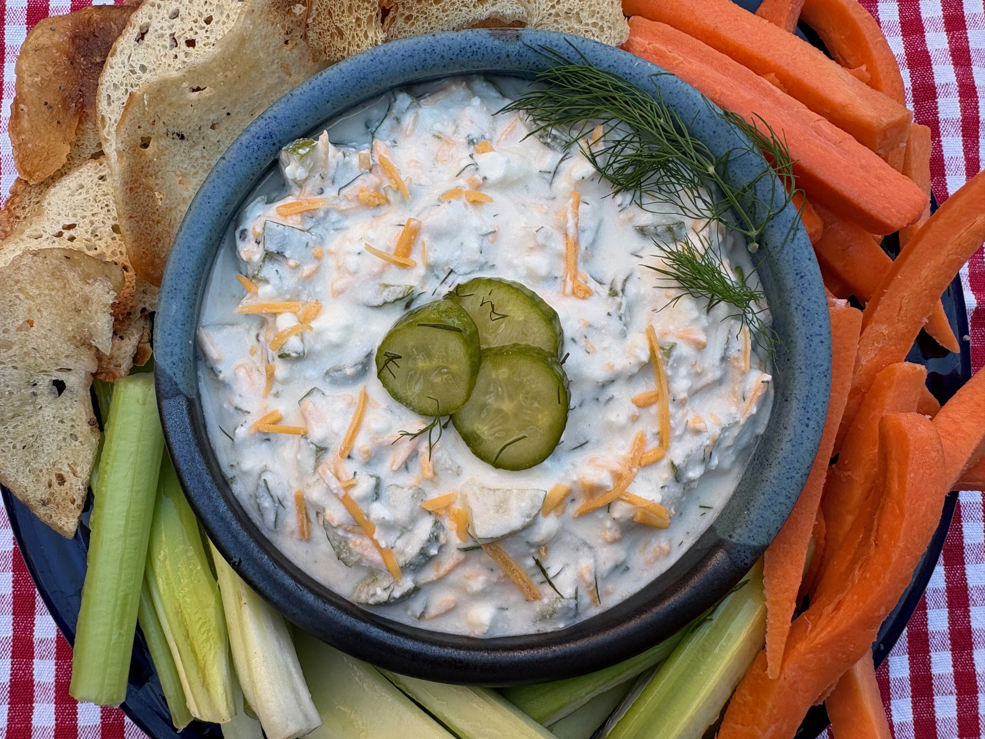 Fresh Dill Pickle Dip